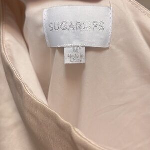 VICI Gold / Champagne Wedding guest dress M